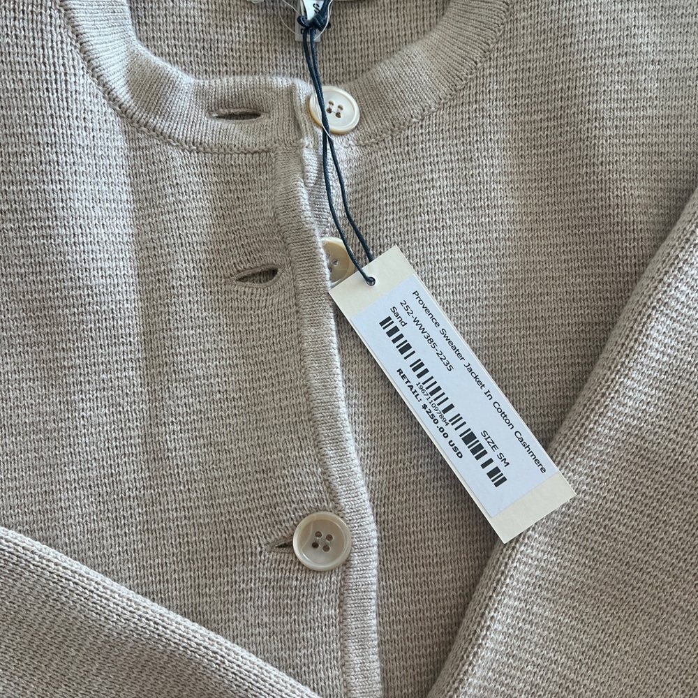 Alex Mill Provence Sweater Jacket NWT - Picture 8 of 11